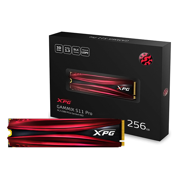 There is a need to ebb tide Reviewer ADATA XPG GAMMIX S11 Pro M.2 NVMe SSD 256GB – PCI-Express 3.0 3D TLC NAND –  M.2 Internal SSD – Storage