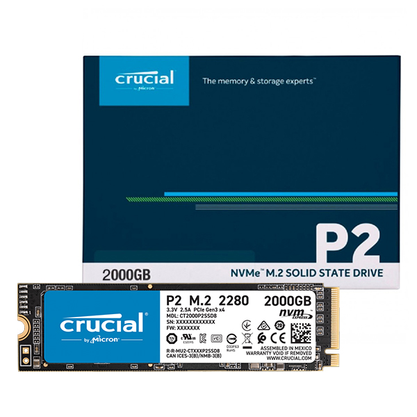 正規店仕入れの Crucial SSD P2シリーズ 2TB sushitai.com.mx